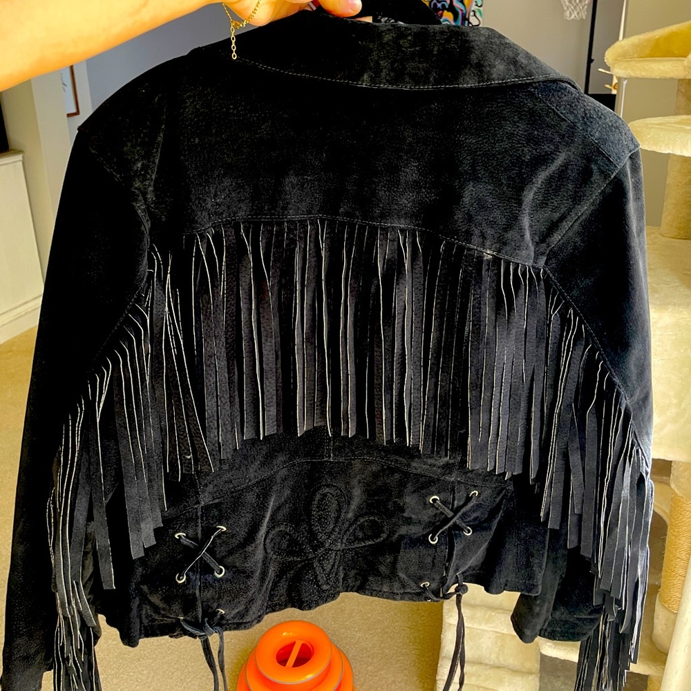 Authentic Suede Cowboy Jacket Pelle Club